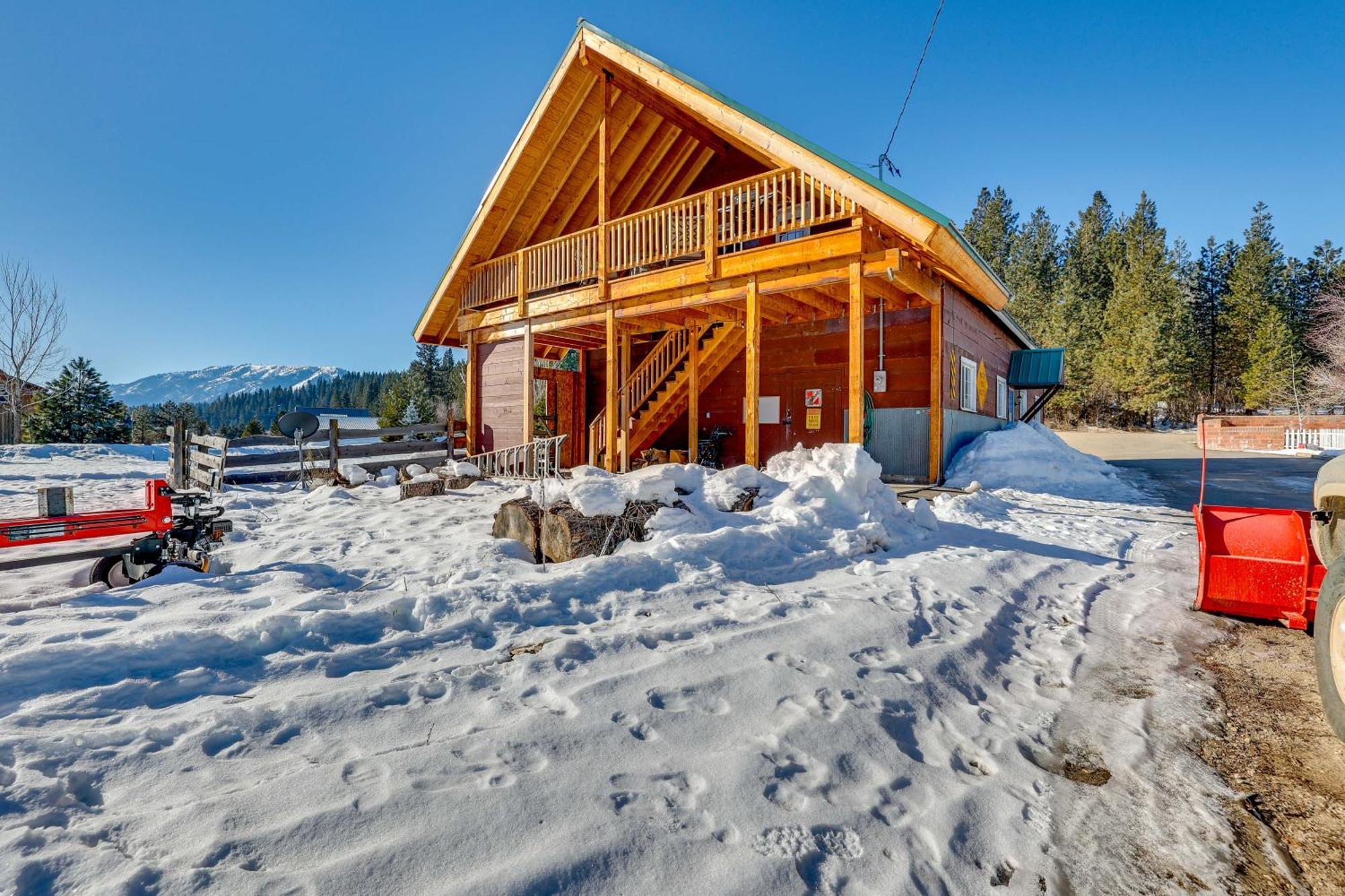 Garden Valley Apartment With Hot Tub And Mtn Views! Crouch Dış mekan fotoğraf