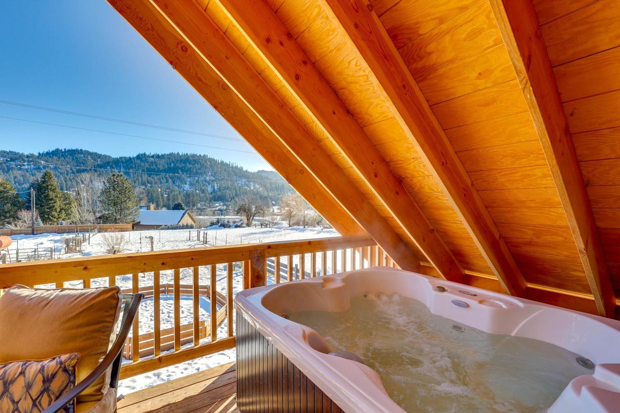 Garden Valley Apartment With Hot Tub And Mtn Views! Crouch Dış mekan fotoğraf